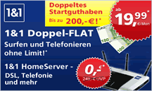 1&1 DSL Doppel-Flat